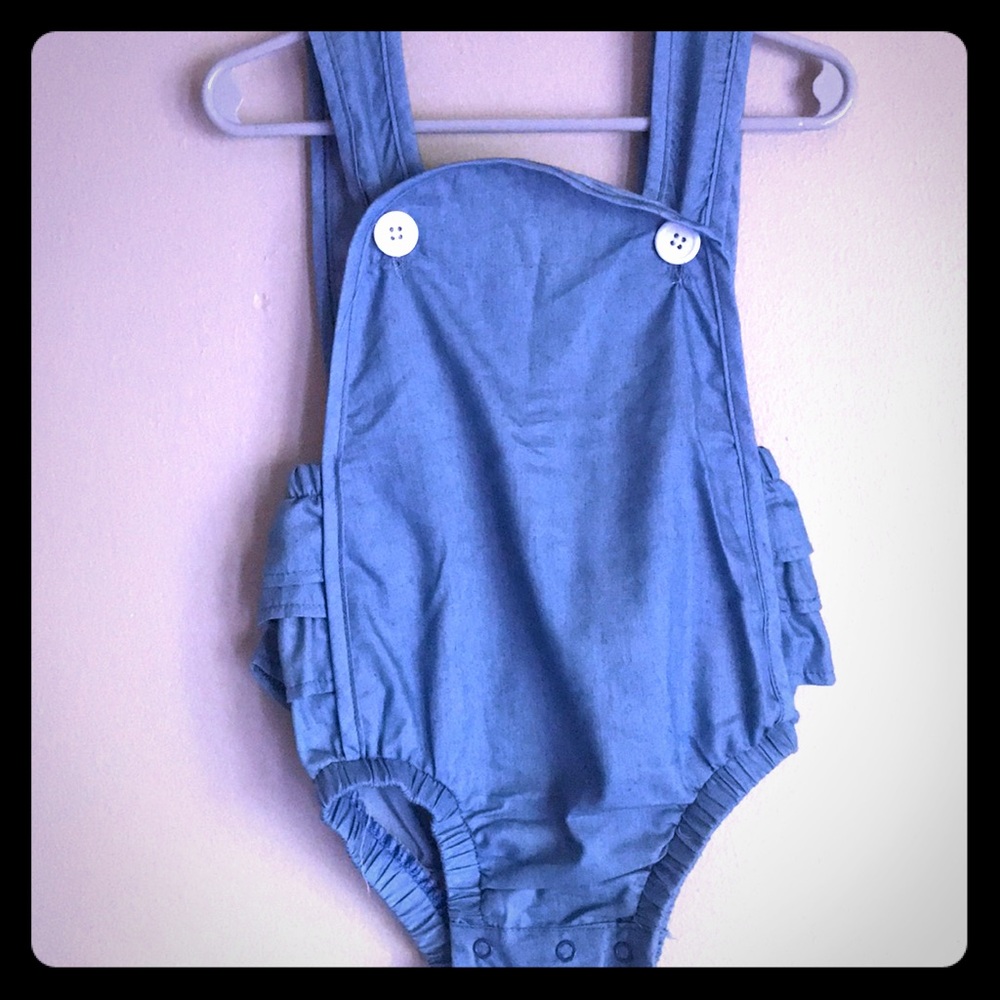 Denim romper 18 mths